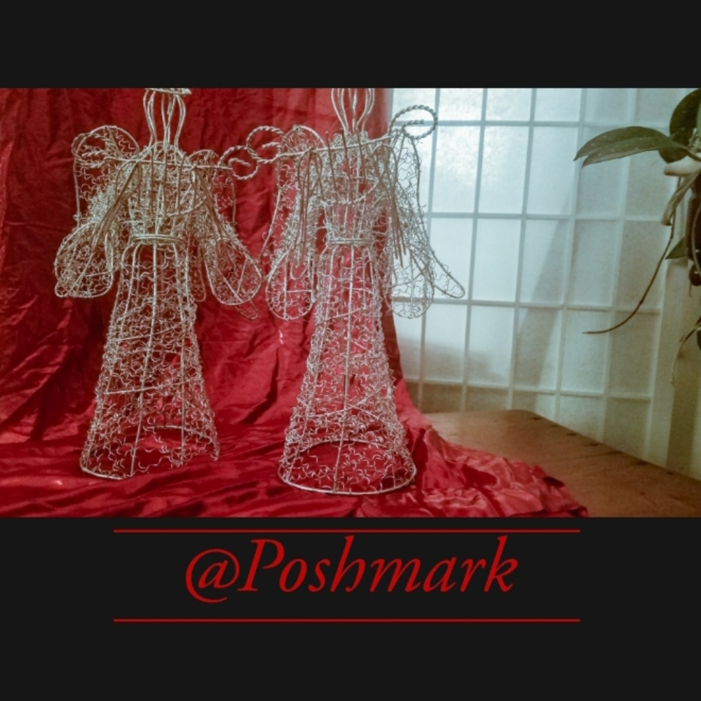 Matching Wire Sculpture Angels